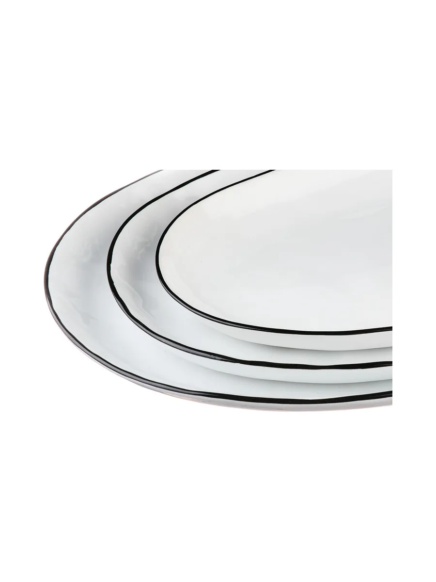 Plateau de service PURE - 3 pièces - Blanc Neige 7