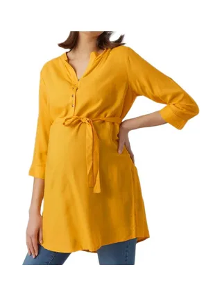 Tunique Jaune Femme Mamalicious Mercy 1