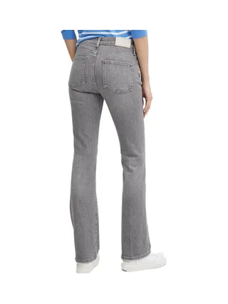 Jeans Bootcut Gris Femme Tommy Hilfiger Gya 2