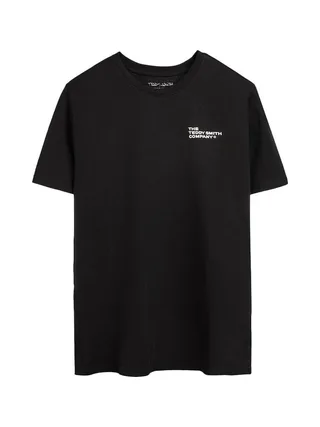 T-Shirt Noir Garçon Teddy Smith Company 1