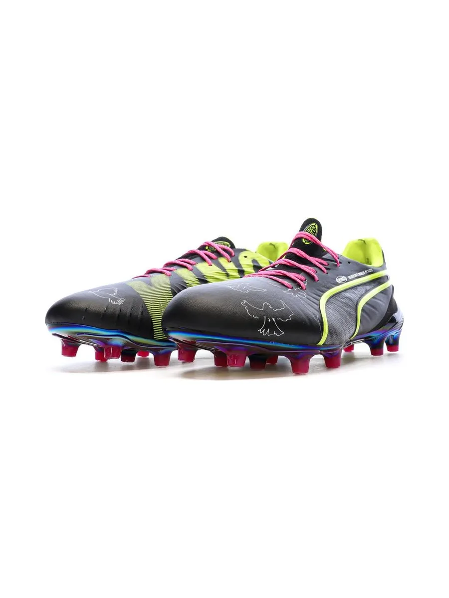 Chaussures de Football Noir Homme Puma King Coupe du Monde des Clubs X Kidsuper 7