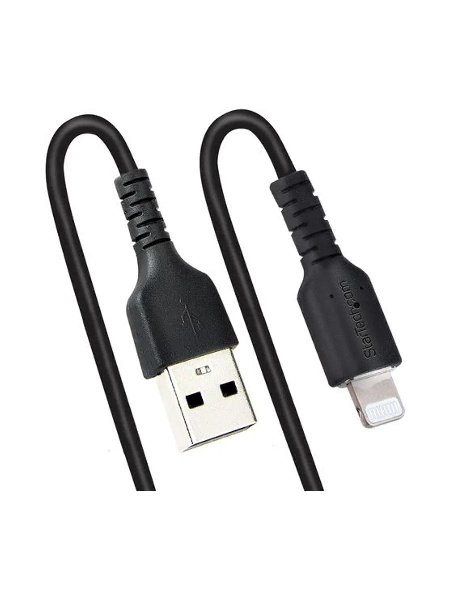 1m/3ft USB to Lightning Cable Coiled 5