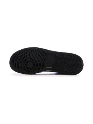 Baskets Bleues/Blanches Garçon Nike Air Jordan 1 Mid 5