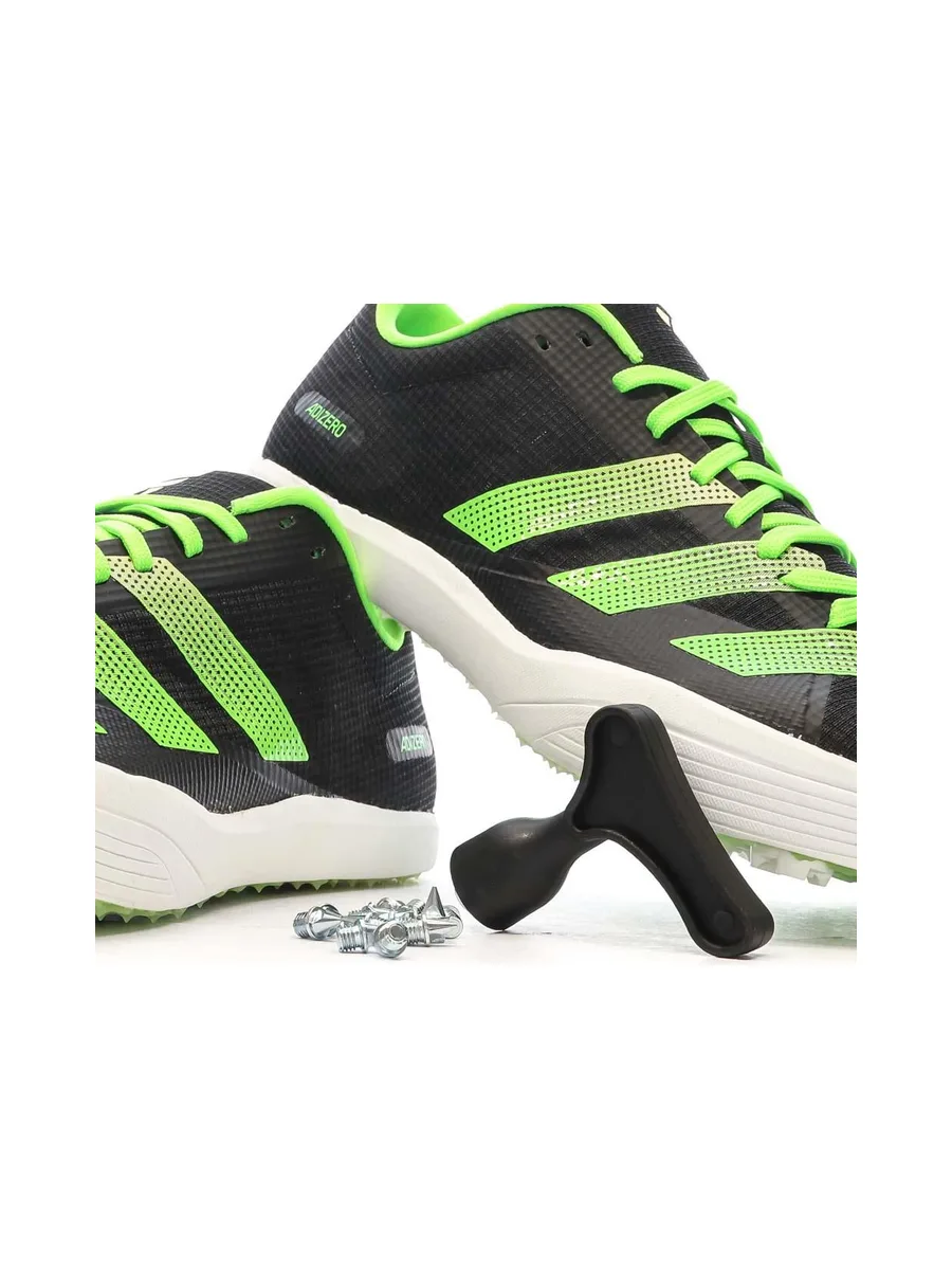 Baskets Noires/Vert Homme Adidas Adizero 8