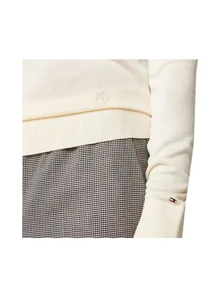 Pull Ecru Femme Tommy Hilfiger WW0WW40982 2