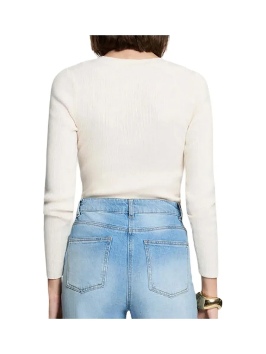 Pull Écru Femme Morgan MBANBIN 3