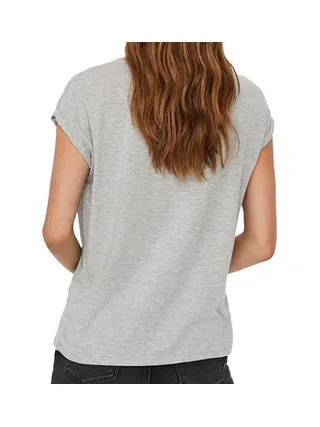 T-shirt Gris Femme Aware Vero Moda Ava 2