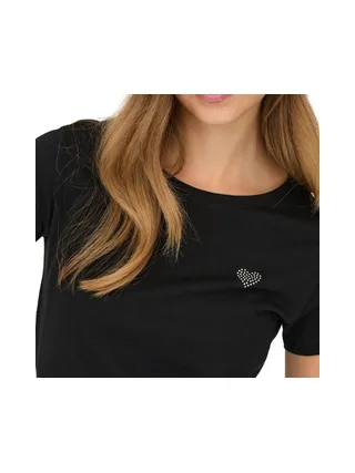 T-Shirt Noir JDY Femme Jdy Detail 3