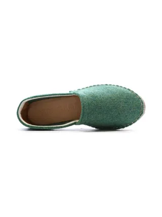Espadrilles Vertes Foncés Femme Pare Gabia Anitz 4
