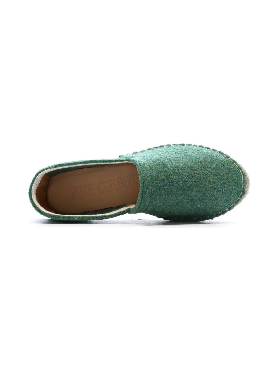 Espadrilles Vertes Foncés Femme Pare Gabia Anitz 5