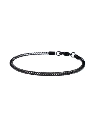 Bracelet Versailles noir - acier 1