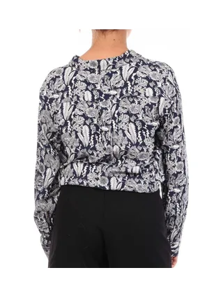 Chemise Marine/Blanc Femme TBS ESINACHE 2
