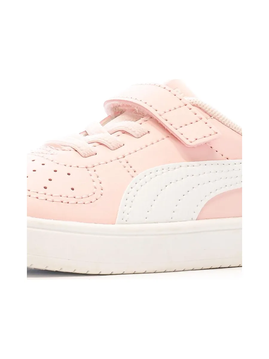 Baskets Rose/Blanche Fille Puma Rickie 8