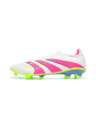 Chaussures de Foot Blanc/Rose Homme Adidas Predator League Ll FG/MG 1
