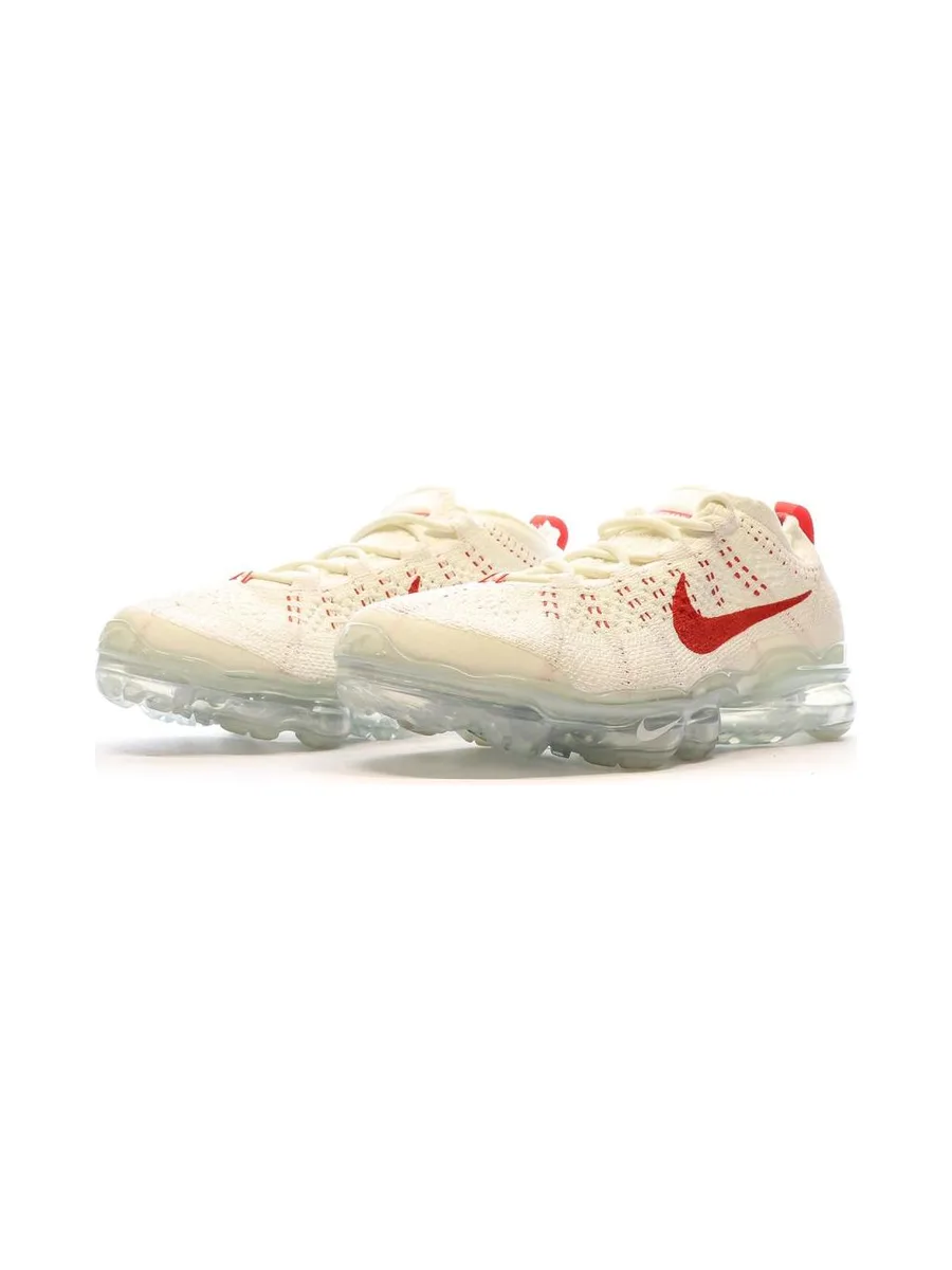 Baskets Blanches/Rouge Femme Nike Air Vapormax 2023 7