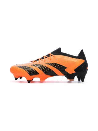 Chaussures de Foot Orange/Noir Adidas Predator Accuracy.1 L SG 1