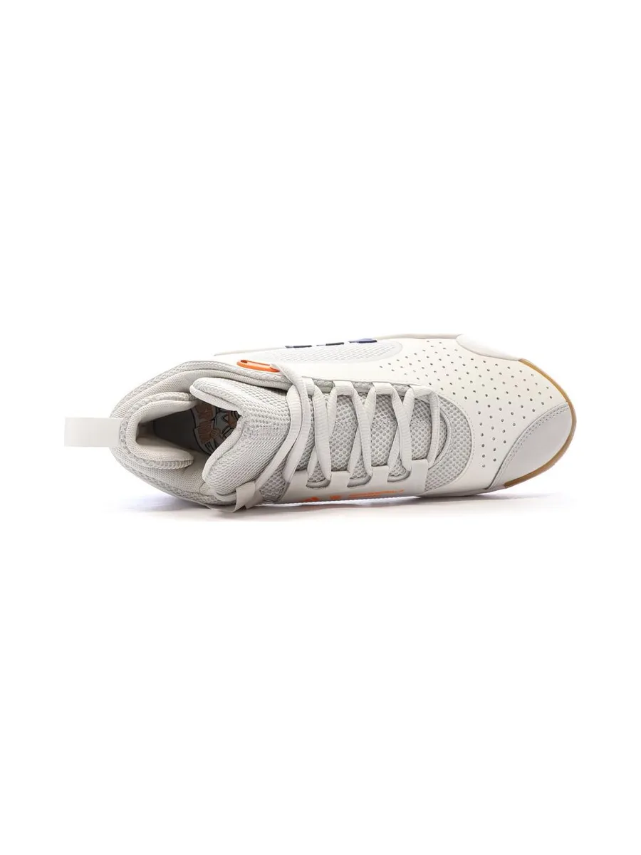 Chaussures de Basketball Blanches/Violettes Homme Adidas IE7799 5