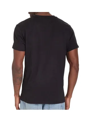 T-shirt Noir Homme Tommy Hilfiger Flag DM0DM21977 2