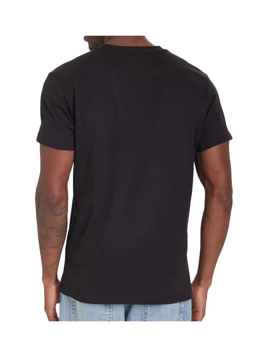 T-shirt Noir Homme Tommy Hilfiger Flag DM0DM21977 3
