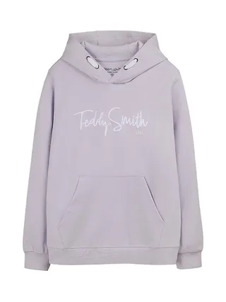 Sweat à Capuche Mauve Garçon Teddy Smith Evry1 1