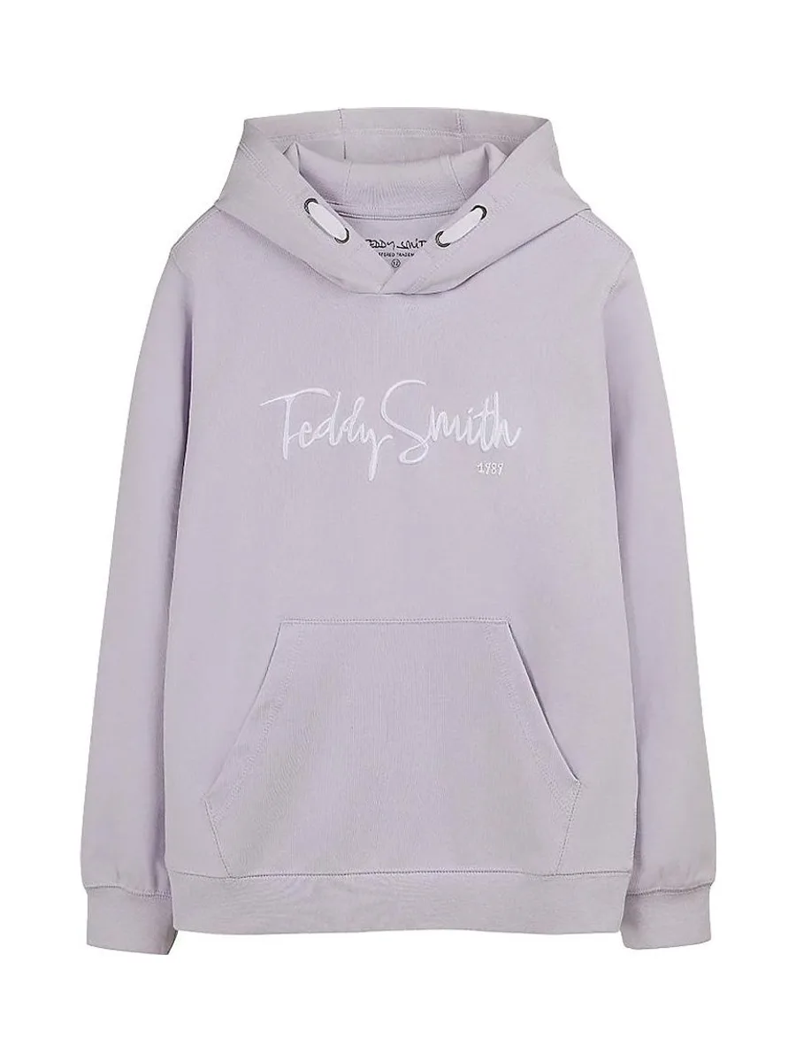 Sweat à Capuche Mauve Garçon Teddy Smith Evry1 2