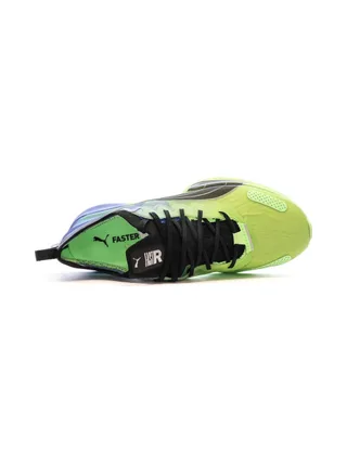 Chaussures de running Jaune/Bleu Femme Puma Fast Nitro 4