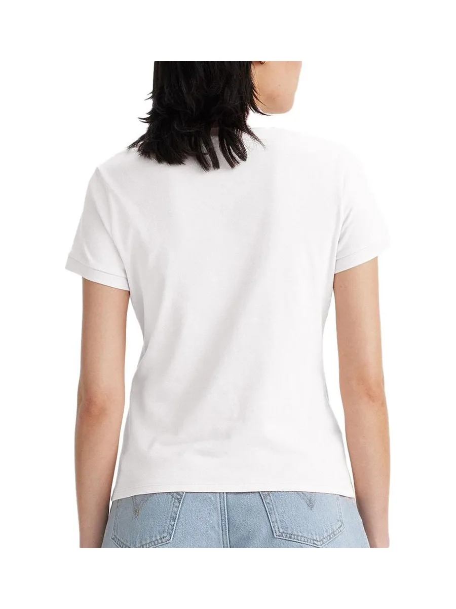 Polo Blanc Femme Levi's Levis Hm 3