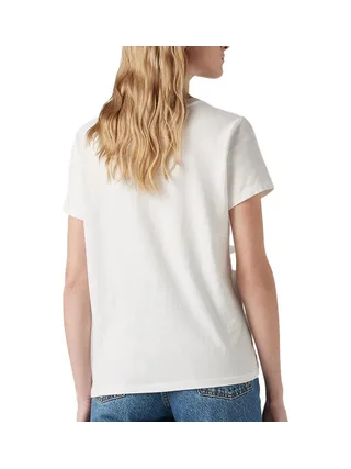 T-shirt Blanc Femme Levi's Perfect Tee 39185 2