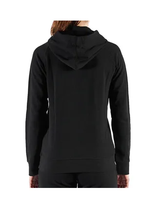 Sweat à Capuche Noir Femme Kappa Belle Slim 2
