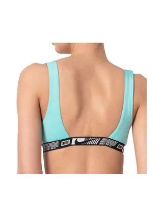 Haut de maillot de bain Vert Femme Nike Banded Bottom 2