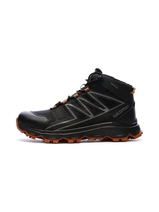 Chaussures de Randonnée Apres Ski Noir/Orange Homme Salomon Shoes Cruzano 3 Mid Gtx 1