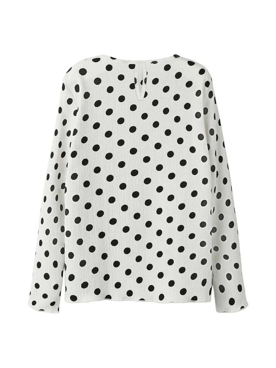 Blouse Blanche/Noir Name it Nkfsallie 3