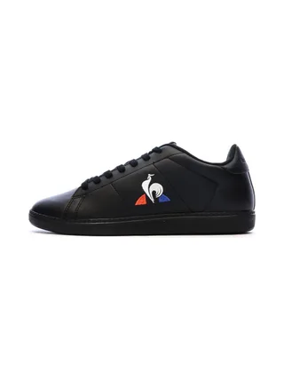 Baskets Noires Homme Le Coq Sportif Courtset 1