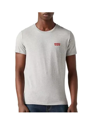 Lot de 2 T-shirts Blanc/Gris Homme Levi's Slim Fit 3