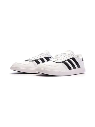 Baskets Blanches/Noir Femme Adidas Breaknet Sleek 6