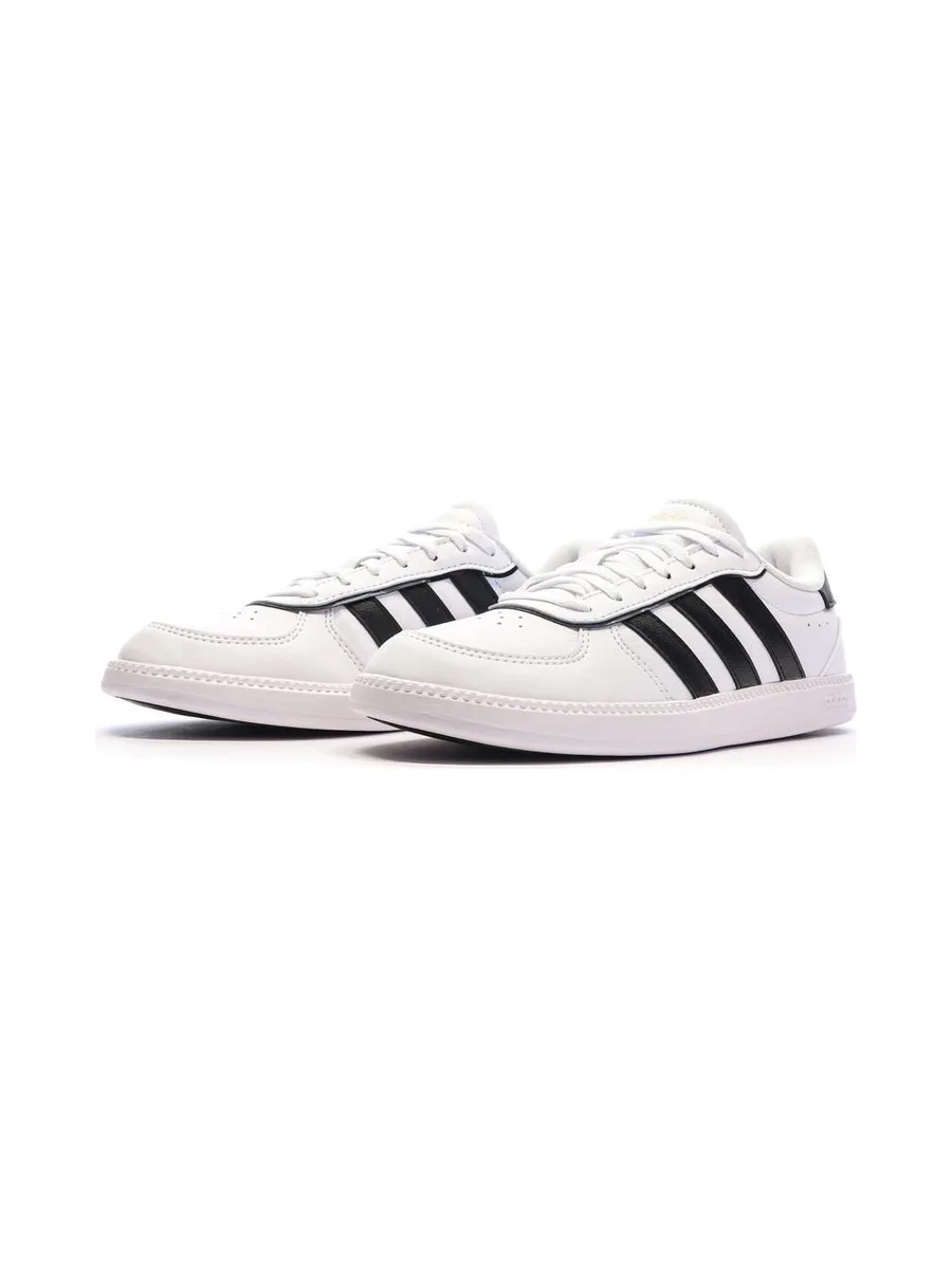 Baskets Blanches/Noir Femme Adidas Breaknet Sleek 6