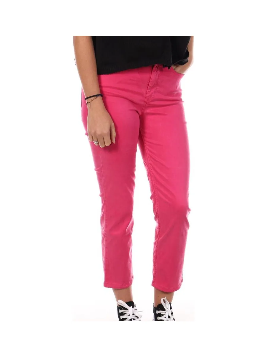 Jean Droit Rose Femme Guess W1GB19W93CD 2