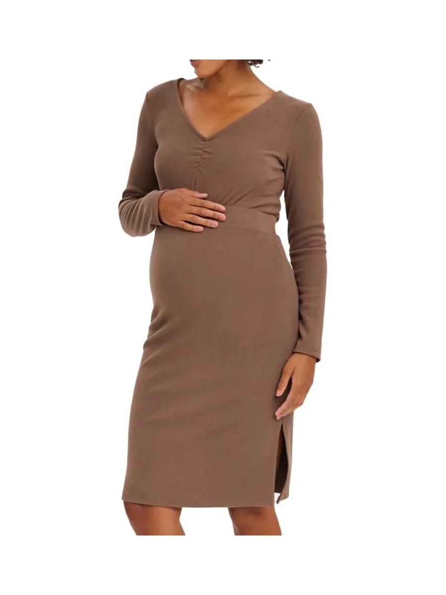 Jupe de Grossesse Marron Femme Vero Moda Marternity Below 1