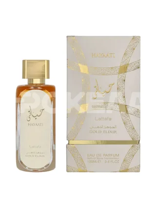 Lattafa Hayaati Gold Elixir Women Edp Spray 100ml 1