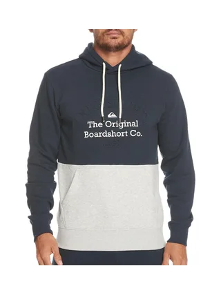 Sweat Gris Homme Quiksilver Emboss 1