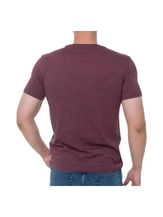 T-shirt Bordeaux Homme Tommy Hilfiger Tjm X Slim Jaspe 2