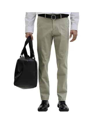 Pantalon en Chino Kaki Clair Homme Jack & Jones Barret 1
