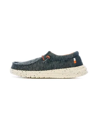 Chaussures Marine Garçon Hey Dude Wally Youth 1