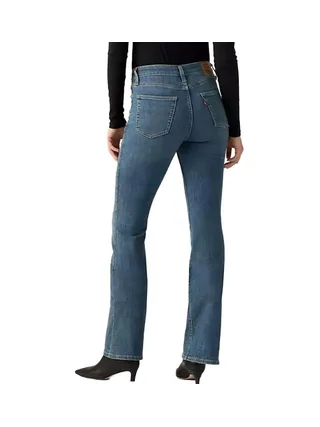 Jean 725 Bleu Bootcut Femme Levi's High Rise 2