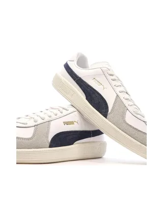 Baskets Blanches/Grises/Noires Homme Puma Army Trainer 6