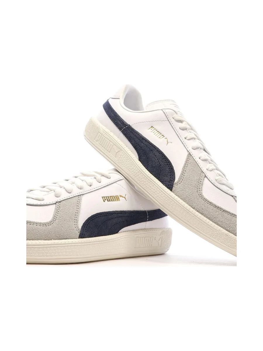 Baskets Blanches/Grises/Noires Homme Puma Army Trainer 7