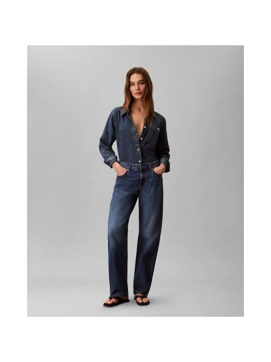 CALVIN KLEIN LV047F682G - Jean droit années 90 2