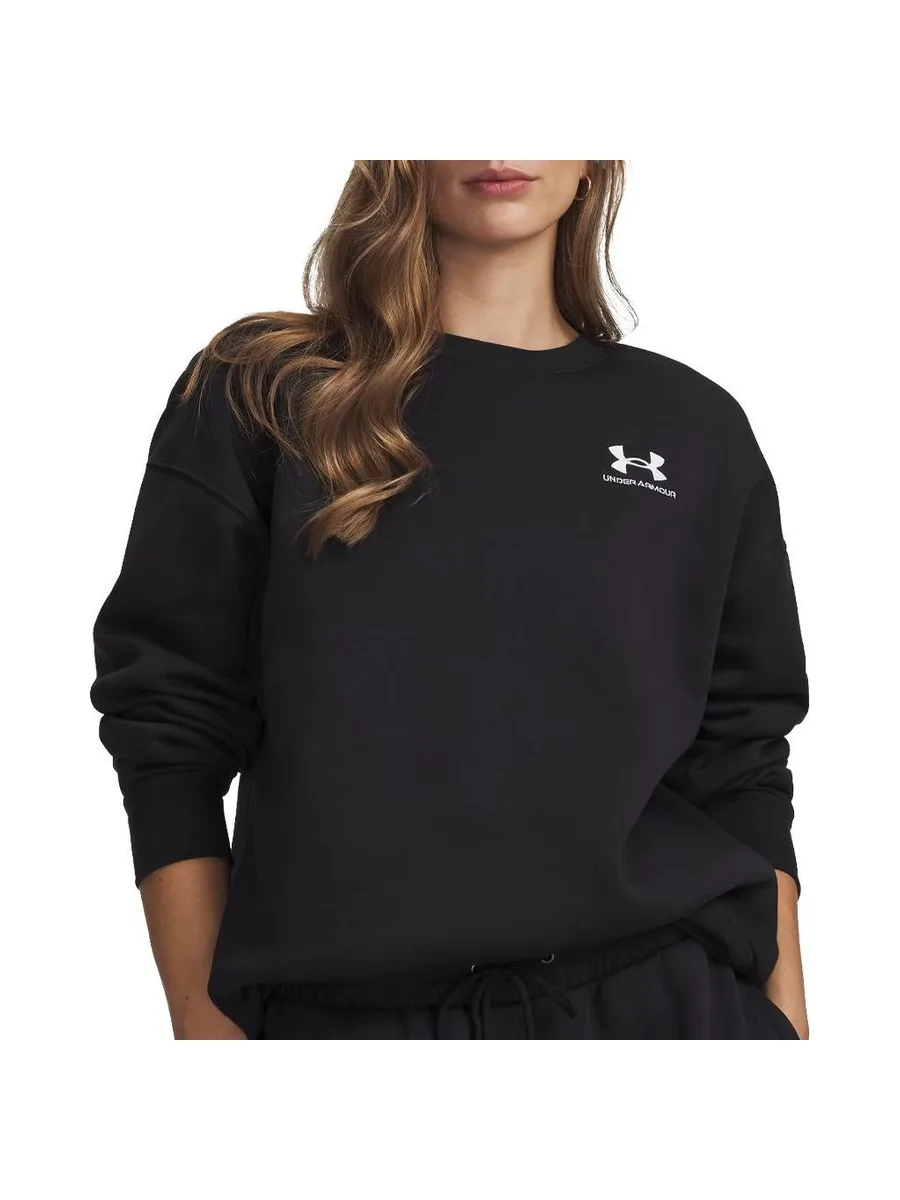 Sweat Noir Femme Under Armour Ua Icon Fleece 2