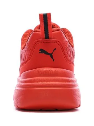 Baskets Rouges Garçon Puma Soft Wired 2 3