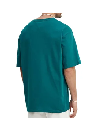 T-shirt Bleu Homme Tommy Hilfiger Crest Varsit 2